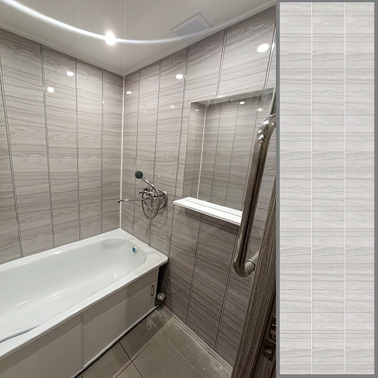 Стеновые панели для ванной — Красивая отделка в ярком дизайне (89 фото)