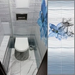 3D панель ПВХ для туалета № TA-32 2700х248