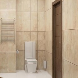 Влагостойкая панель для ванной № UK-05 узор 2700х248х8мм
