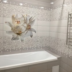 Панели ПВХ для стенн в ванной: фото и цены - купить в интернет-магазине в Москве