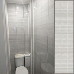 3D панель ПВХ для туалета № TA-09 2700х248х9мм