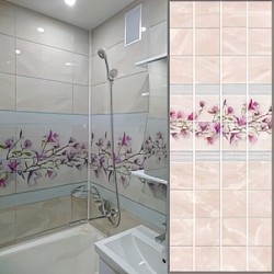 Стеновые панели ПВХ для ванной № VL-33 2700х248
