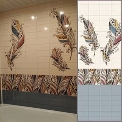 Стеновые панели ПВХ для ванной № VL-35 2700х248
