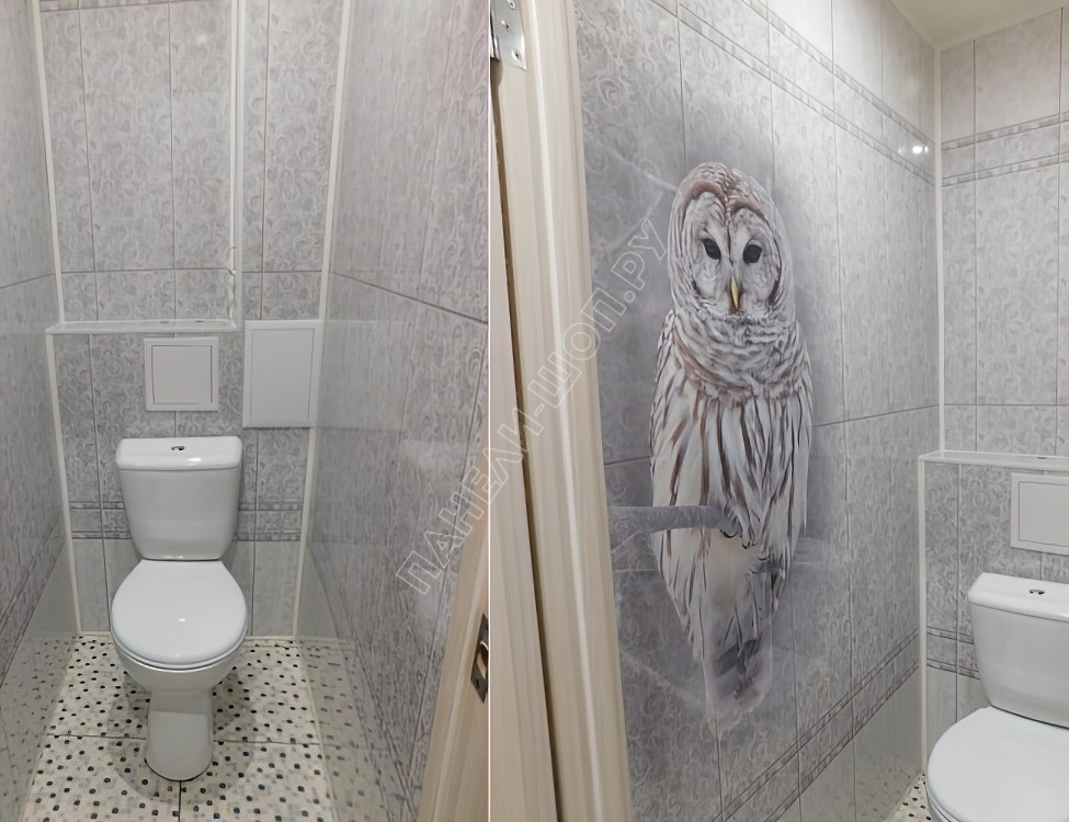 Отделка ванной комнаты пластиковыми панелями: фото вариантов дизайна