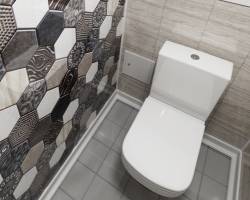 3D панели для туалета - виды и особенности