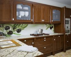 Какая замена панелей на кухню вместо плитки - отделка кухни  панелями