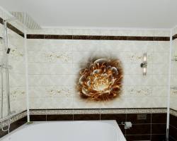 Чем можно отделать ванную комнату кроме керамической плитки?
