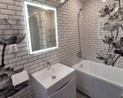Идеальный вариант отделки ванной комнаты – панели ПВХ