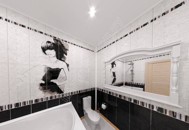 Чем отделать стены в туалете дёшево и красиво – виды отделочного материала