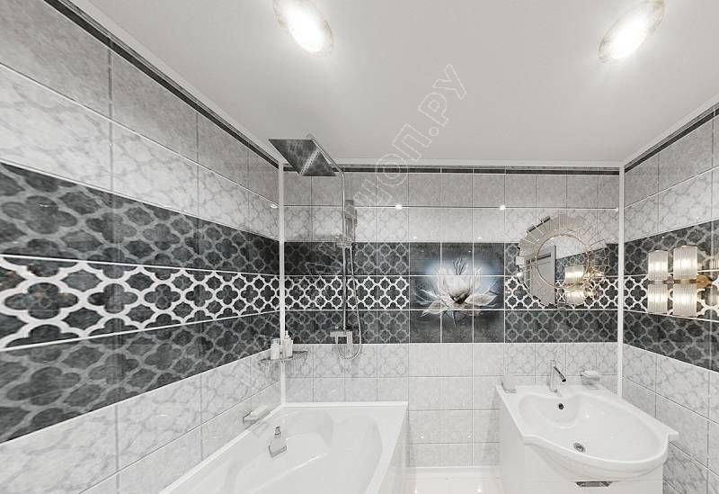 Дизайн ванной комнаты пластиковыми панелями своими руками