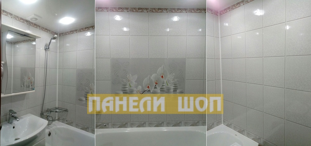ПВХ панели для ванной фото
