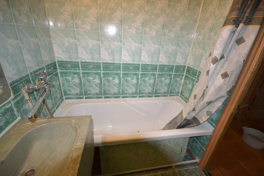 Пластиковые панели Барон Зеленый, фото ванной